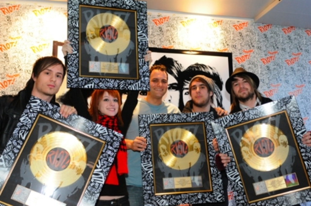 First gold record