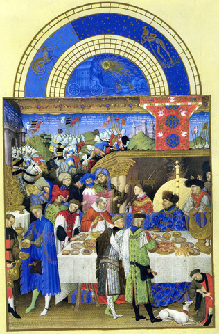 "January-Book of Hours" by the Limbourg Brothers