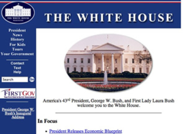 The White House Goes Online