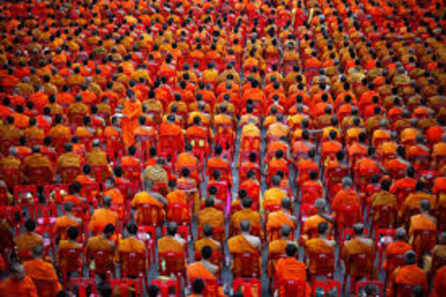 Buddhists in the world