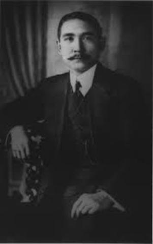 Sun Yat Sen died