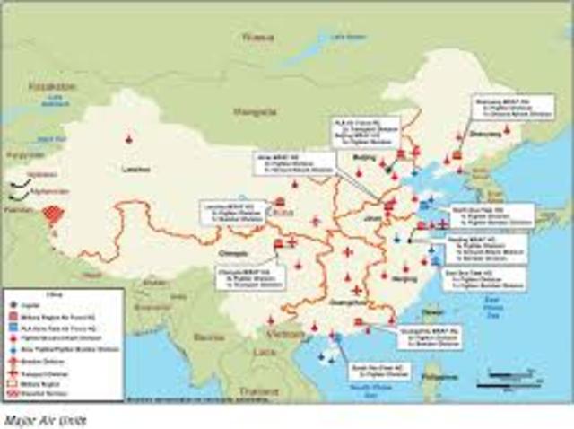 The declaration of the Peoples Republic of China