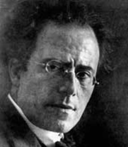 Gustav Mahler born