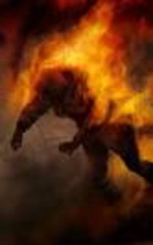 Beatty has Montag burn hi shome, Montag kills Cap Beatty