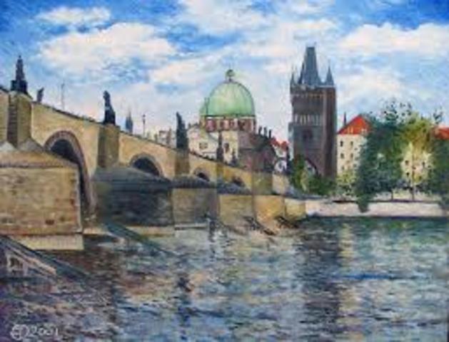 Enver Larney -Karlov Most Pargue Czech Republic 2001