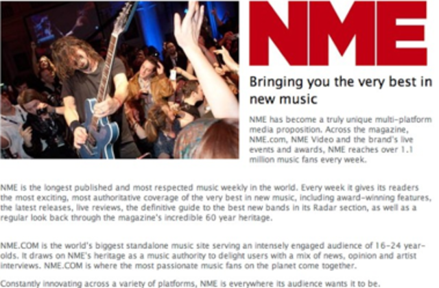 researching rate cards