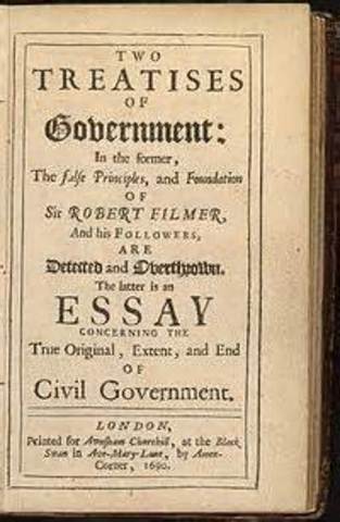 Two Treatises of Government, published