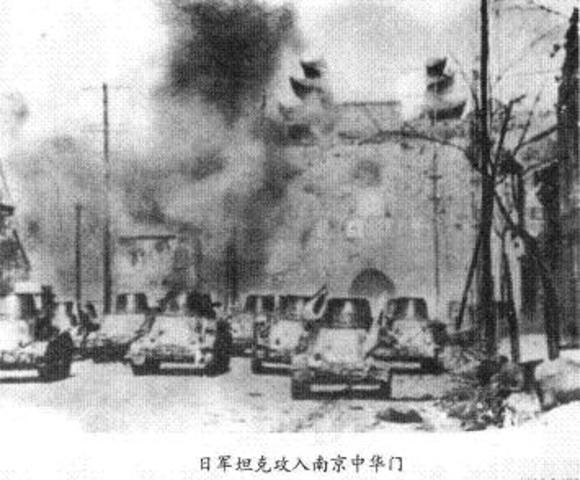 The Japanese Destroyed the City Nanking
