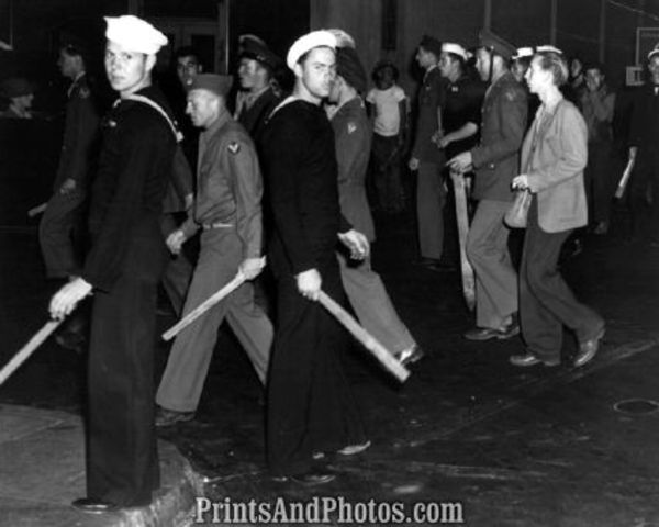 1943 Zoot Suit Riots – Los Angeles, CA