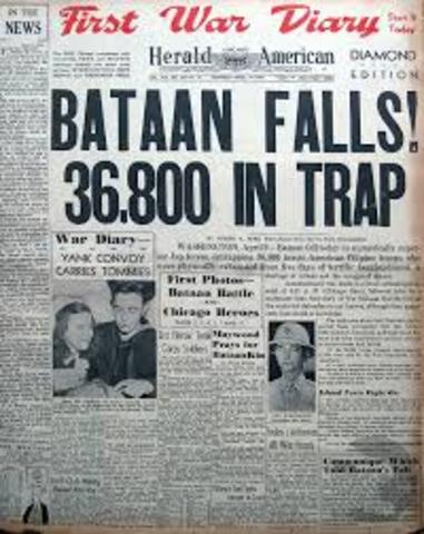 Baatan Falls (start of Bataan Death March)