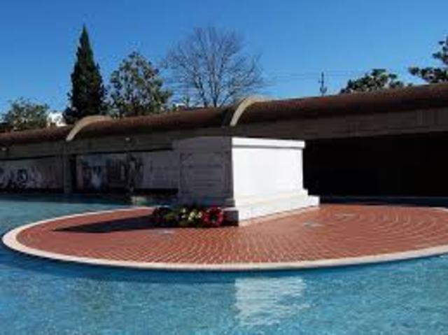 Memphis Tennessee, Martin Luther King Jr. was assassinated.