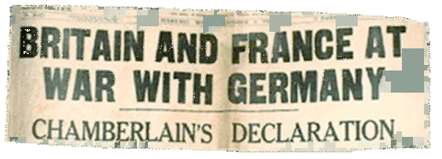 Britain and France Declare War on Germany