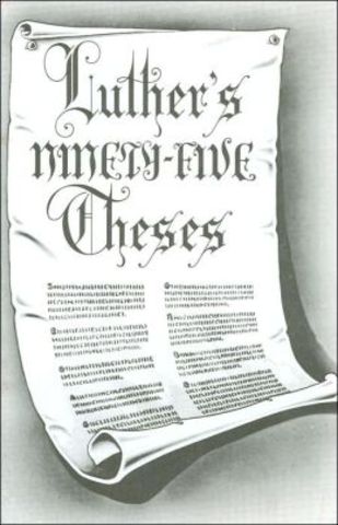 Martin Luther / 95 theses
