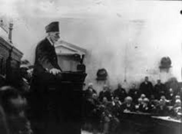 Ο Βενιζέλος στην Αθήνα 1910