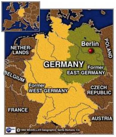Germany is reunfied