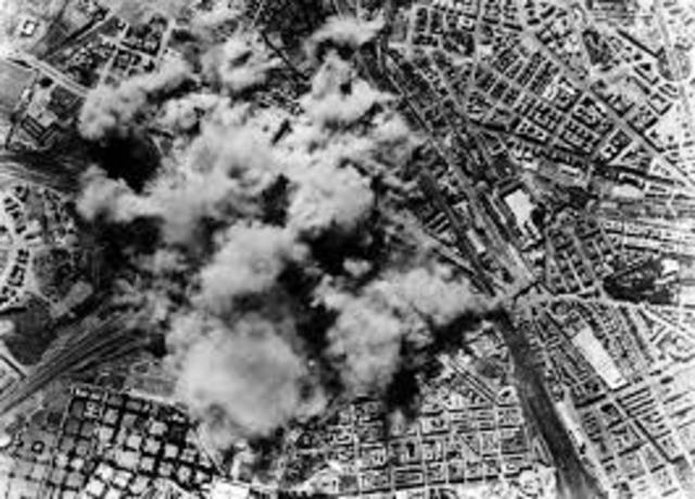 Allies bomb Rome