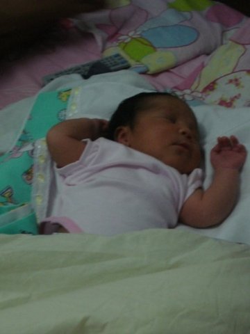 When I was my first month