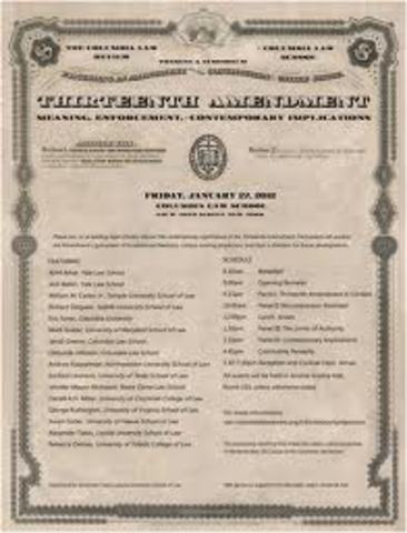 The Thirteenth Amendment