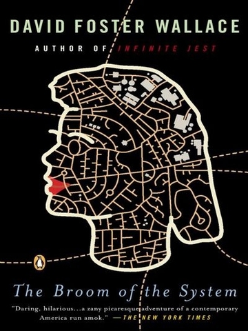 Publica su novela debut, siendo a la vez su tesis de maestría: “The Broom of the System” (La Escoba del Sistema)