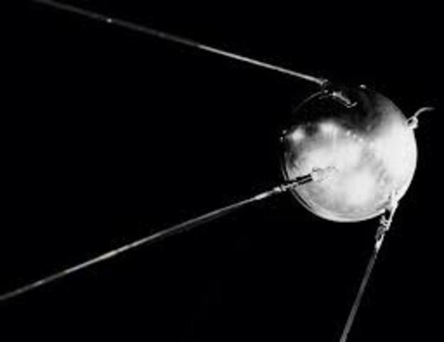 In '57, the Sneaky Soviets Send Sputnik Sailing into Space
