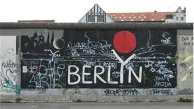 Berlin Wall was torn down