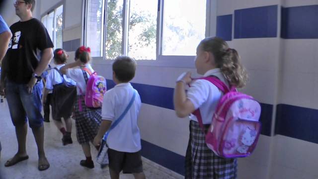 Primer dia en primero de primaria
