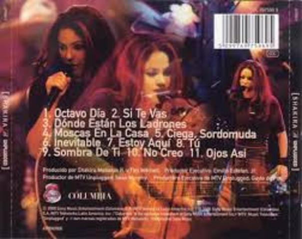 Fue invitada a MTV para grabar su primer album en vivo