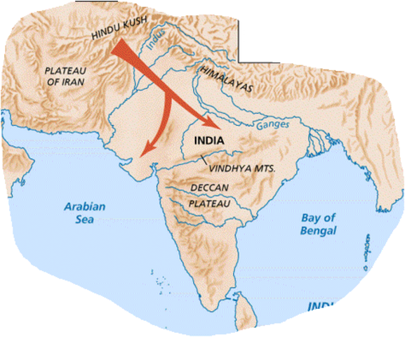 The 1st wave to India