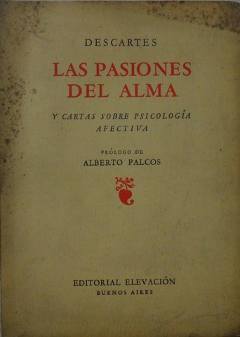 Publica "Las Pasiones del Alma".