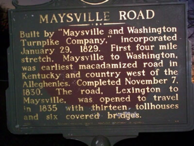 Maysville Road Bill