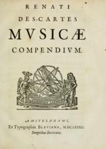 Completó su primer trabajo, Compendium Musicae.