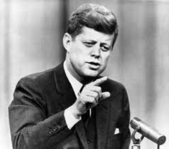 John F. Kennedy becomes President