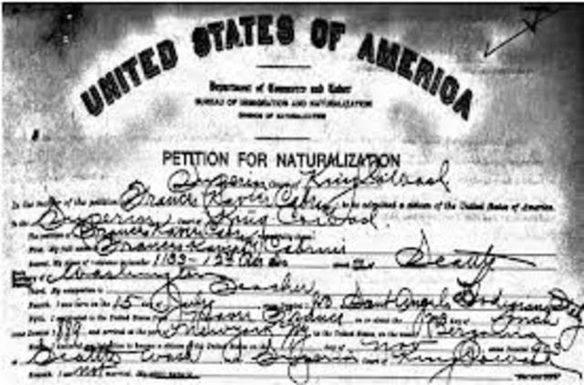 Naturalization Act of 1790