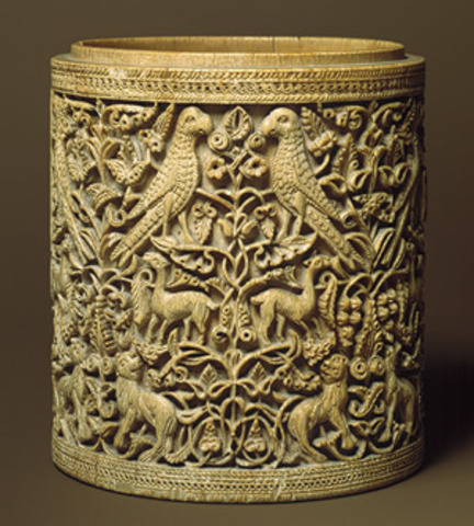 Pyxis, 10th century Spanish