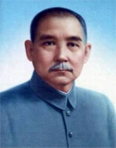 Sun Yat Sen Declared President