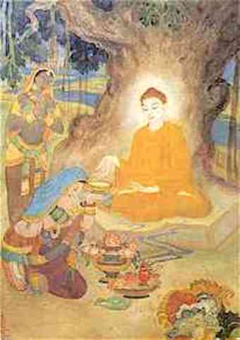 Buddha was searching for the turth