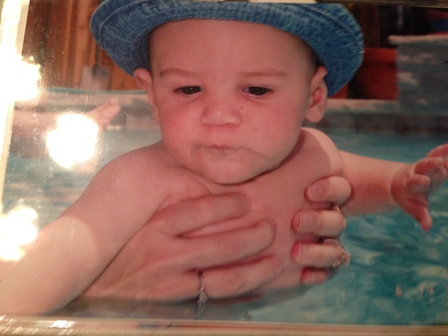 Prendre mes premières baignades