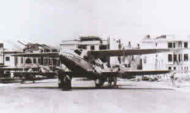 first Commercial flight of Kai Tak Airport