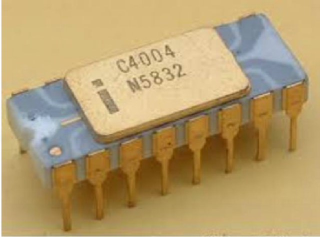 Intel 4004 Computer Microprocessor