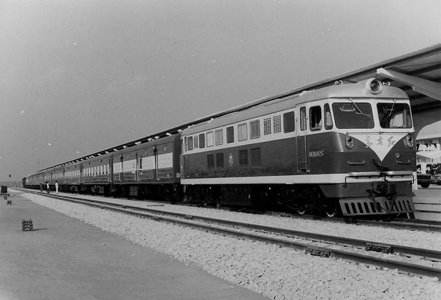 The Tanzania-Zambia railroad (known as the Tan-Zam) is completed