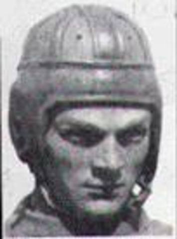 The first hardened leather helmet was created