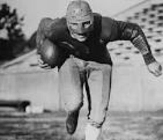 First soft leather helmet