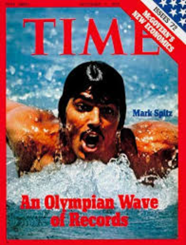 Mark Spitz Wins Seven Gold Medals