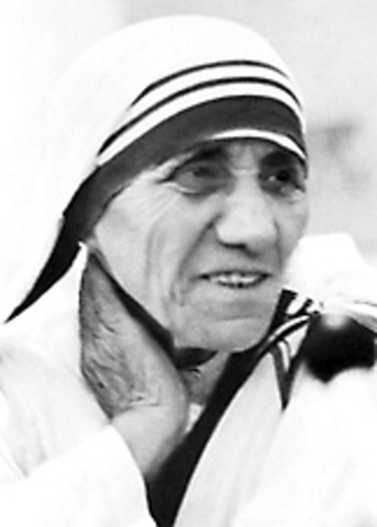 Mother Teresa Awarded the Nobel Peace Prize