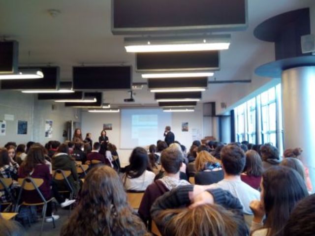 Arrival at LP2I school