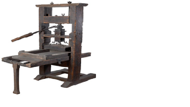 Creación de la imprenta de tipos móviles