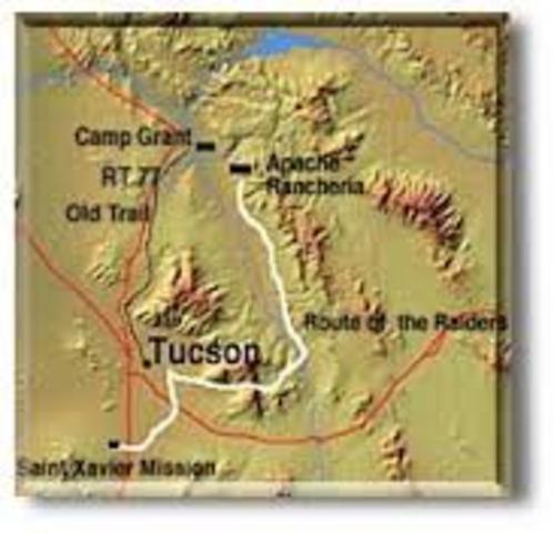 Camp Grant, AZ Apache massacre