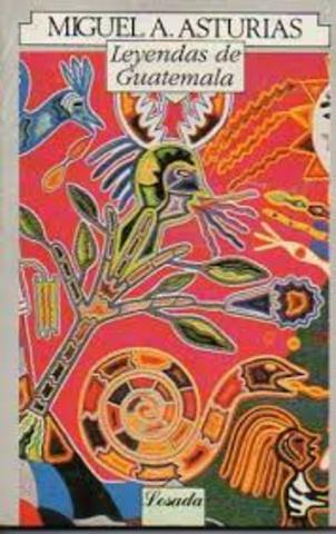 publica su libro de leyendas de Guatemala