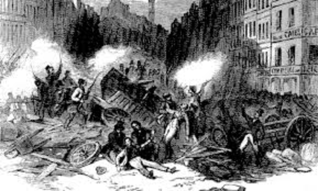 European revolution/Marx & Engels write Communist Manifesto