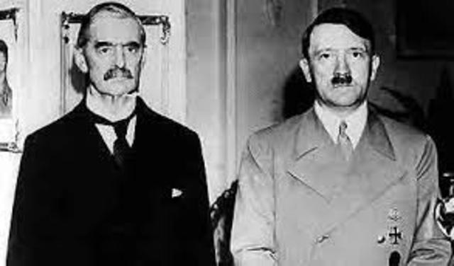 Hitler demands the Sudetenland from Czechoslovakia